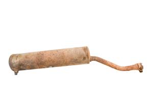 00 Honda Recon 250 2x4 Muffler Exhaust Pipe TRX250TM