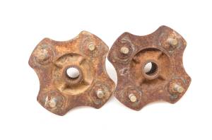 Honda - 93 Honda Fourtrax 300 2x4 Rear Wheel Hubs Left & Right TRX300 - Image 2