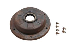 Honda - 85 Honda Fourtrax 125 2x4 Rear Brake Drum Cover TRX125 - Image 1