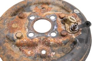 Honda - 02 Honda Recon 250 ES 2x4 Front Brake Drum Plate Cover Housings TRX250TE For Parts - Image 3