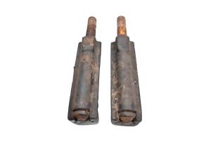 Honda - 85 Honda Fourtrax 125 2x4 Foot Pegs Footrests Left & Right TRX125 - Image 2