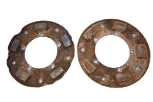 Honda - 82 Honda ATC200E Rear Sprocket Damper Brackets Mounts Big Red 200 - Image 2