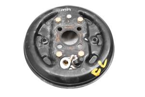 02 Honda Recon 250 2x4 Front Left Brake Drum Housing TRX250TE