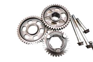 Honda - 88 Honda Fourtrax 300 2x4 Transmission Shift Forks & Drum TRX300 - Image 2