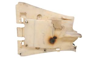 01 Honda Rancher 350 ES 4x4 Lower Fuel Tank Heat Shield Guard Cover TRX350FE