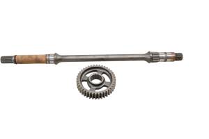 Honda - 02 Honda Rubicon 500 4x4 Middle Drive Shaft & Gear TRX500FA - Image 1