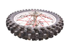 03 Honda CRF450R Rear Rim Rotor Sprocket & Tire 110/80-19