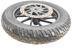 Honda - 22 Honda Rebel 300 Front Wheel Rim &amp; Tire &amp; Rotor 130/90-16 CMX300 - Image 3