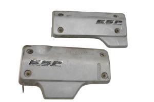 01 Honda Rancher 350 ES 4x4 Engine Covers Left & Right TRX350FE