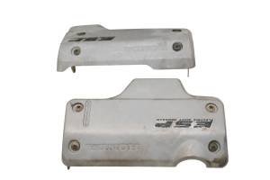 Honda - 01 Honda Rancher 350 ES 4x4 Engine Covers Left & Right TRX350FE - Image 2