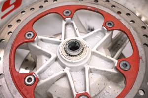 Honda - 93 Honda CBR600F2 Front Wheel Rim & Rotors 17X3.5 Super Sport - Image 5