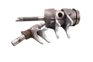 Honda - 86 Honda Fourtrax 125 2x4 Transmission Shift Forks & Drum TRX125 - Image 4