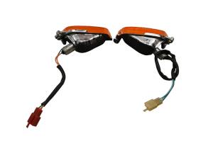 Honda - 87 Honda Elite 150 Front Blinkers Turn Signals Left & Right CH150 - Image 2