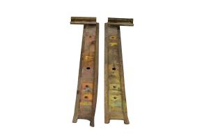 Honda - 87 Honda Elite 150 Left & Right Floor Reinforcement Brackets CH150 - Image 2