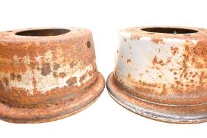 Honda - 86 Honda Fourtrax 125 2x4 Rear Wheels Rims 9X8 4/130 TRX125 - Image 3