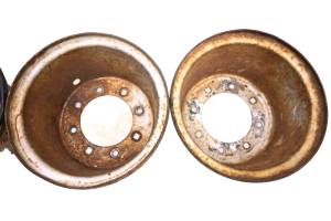 Honda - 86 Honda Fourtrax 125 2x4 Rear Wheels Rims 9X8 4/130 TRX125 - Image 6