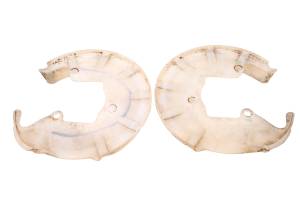 Honda - 14 Honda Rancher 420 2x4 ES Front Brake Rotor Guards Covers TRX420TE - Image 3