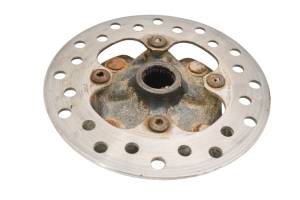 Honda - 21 Honda Foreman 520 4x4 Front Wheel Hub & Rotor Left Or Right TRX520FM - Image 3
