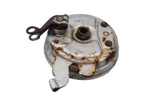 Honda - 85 Honda ATC125M Front Brake Drum Plate & Shoes - Image 2