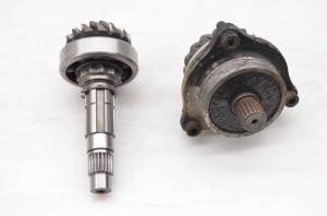 Honda - 84 Honda ATC200ES Transmission Bevel Gears Output Shaft Big Red 200 - Image 2
