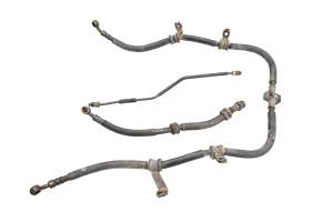 01 Honda TRX250EX Front Brake Lines Sportrax 250 2x4