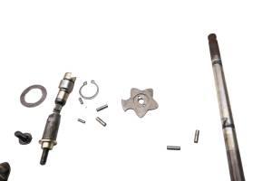 Honda - 85 Honda Fourtrax 125 2x4 Transmission Shift Forks & Drum TRX125 - Image 5