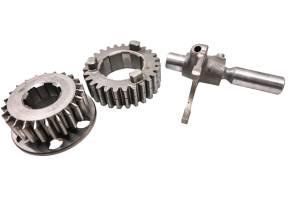 Honda - 85 Honda Fourtrax 125 2x4 Transmission Shift Forks & Drum TRX125 - Image 6