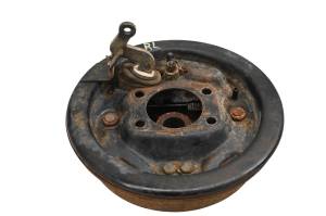 02 Kawasaki Mule 3010 4x4 Left Rear Brake Drum Assembly KAF620