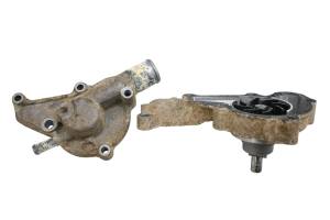 Kawasaki - 18 Kawasaki Mule 4000 2x4 Water Pump Cover & Impeller KAF620P - Image 2