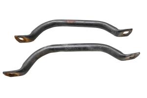 Kawasaki - 03 Kawasaki Bayou 250 2x4 Left Cross Suspension Brackets Mounts KLF250 - Image 2