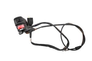 Kawasaki - 05 Kawasaki Bayou 250 2x4 Headlight On Off Handlebar Start Switch & Choke Cable KLF250 - Image 1