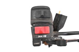 Kawasaki - 05 Kawasaki Bayou 250 2x4 Headlight On Off Handlebar Start Switch & Choke Cable KLF250 - Image 2