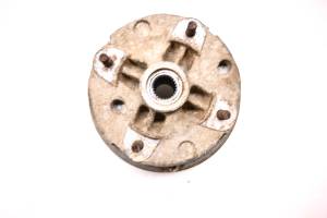 86 Kawasaki Bayou 300 2x4 Rear Left Brake Drum Assembly KLF300