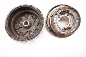 Kawasaki - 86 Kawasaki Bayou 300 2x4 Rear Left Brake Drum Assembly KLF300 - Image 3