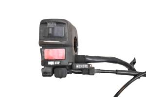 Kawasaki - 01 Kawasaki Bayou 220 2x4 Headlight On Off Handlebar Start Switch & Choke Cable KLF220 - Image 2