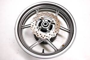 Kawasaki - 09 Kawasaki Versys 650 Rear Wheel Rim Sprocket & Rotor KLE650 - Image 1