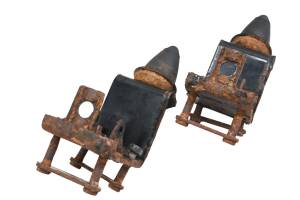 Kawasaki - 18 Kawasaki Mule 4000 2x4 Leaf Spring Brackets & Dampers KAF620P - Image 2