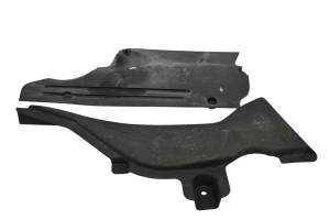 Kawasaki - 09 Kawasaki Prairie 360 4x4 Engine Side Covers Panels Fenders Left & Right KVF360 - Image 1