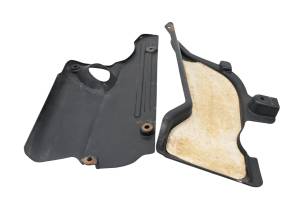 Kawasaki - 09 Kawasaki Prairie 360 4x4 Engine Side Covers Panels Fenders Left & Right KVF360 - Image 3