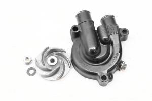 00 Kawasaki KLR250 Water Pump Cover & Impeller KL250D