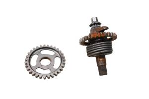Kawasaki - 03 Kawasaki KX125 Kick Start Gear Spindle - Image 2
