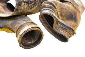 Kawasaki - 05 Kawasaki Brute Force 650 4x4 Intake & Exhaust Snorkel Vent Tubes KVF650 - Image 2