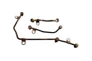 Kawasaki - 04 Kawasaki KFX700 2x4 Engine Oil Lines V-Force - Image 2