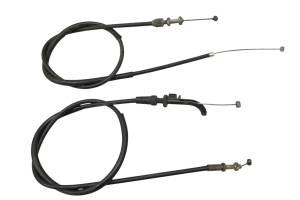 Kawasaki - 87 Kawasaki Ninja 500 Accelerator Opening & Closing Cables EX500A - Image 2