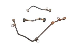 02 Kawasaki Prairie 650 4x4 Engine Oil Lines KVF650A