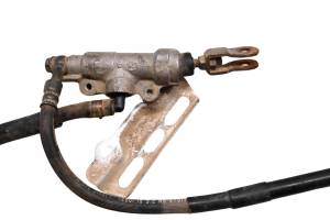 Kawasaki - 98 Kawasaki KLX300 Rear Brake Master Cylinder & Brake Line - Image 4