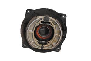 Kawasaki - 87 Kawasaki Mojave 110E 2x4 Rear Axle Housing Brake Panel & Shoes KLF110 - Image 2