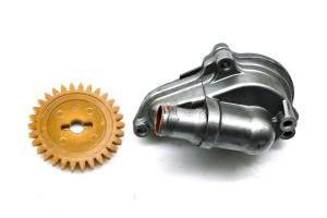 03 Kawasaki KLX400 Water Pump Cover & Impeller DRZ400