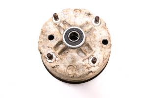 86 Kawasaki Bayou 300 2x4 Front Left Brake Drum Assembly KLF300