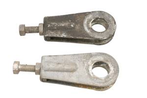 87 Kawasaki Ninja 500 Chain Adjuster Brackets EX500A